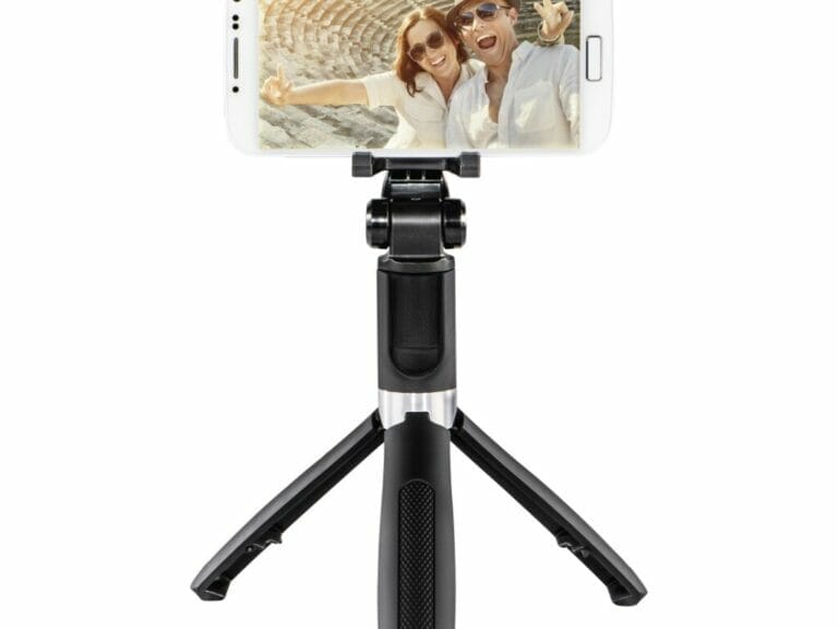 Hama Selfie-stick Funstand 57 Met Bluetooth-ontspanner Zwart