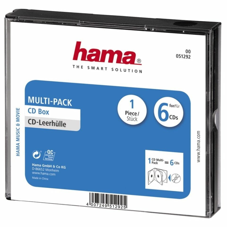 Hama CD Multi Pack 6 CD's