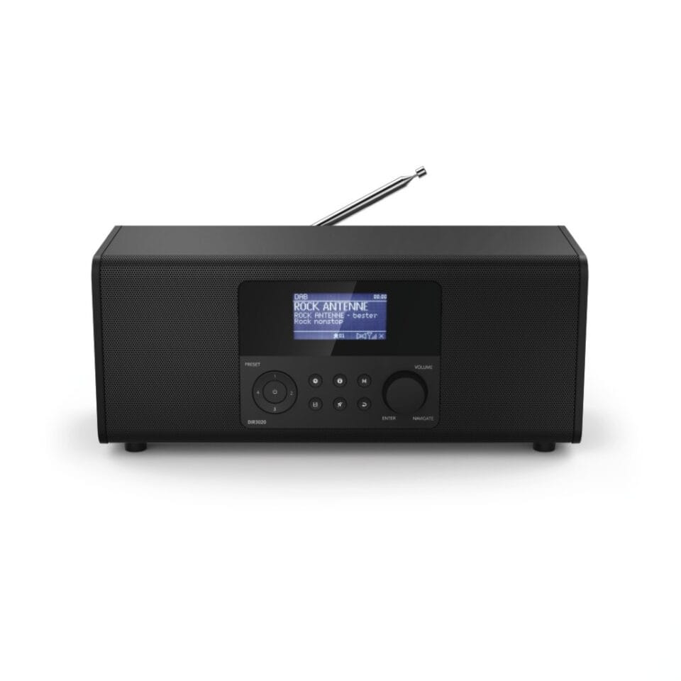 Hama Digitale Radio DIR3020 Internetradio/DAB+/FM Zwart