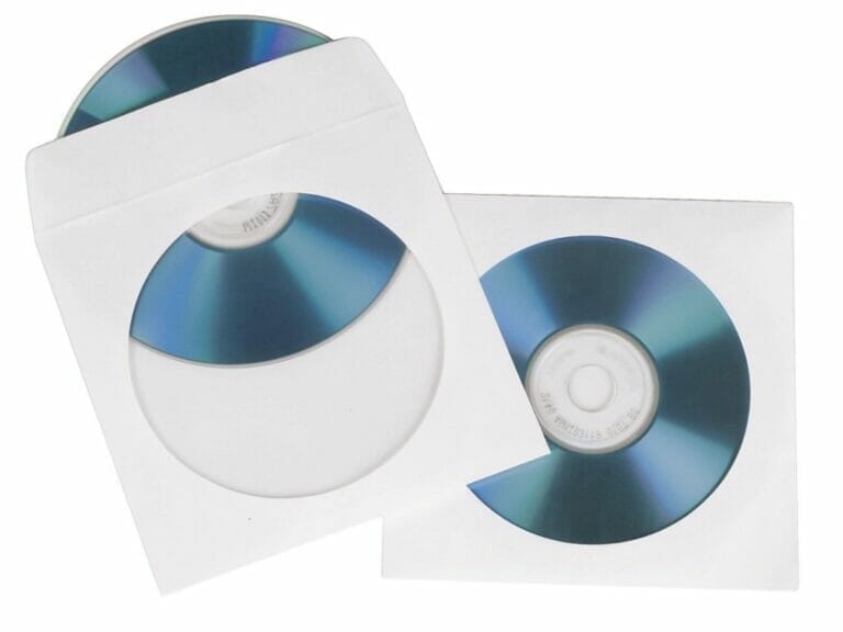 Hama CD/DVD Sleeves Papier Wit 50-pack