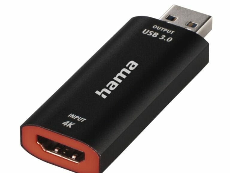 Hama Video-opname-stick USB-stekker.- HDMI-aansluiting 4K