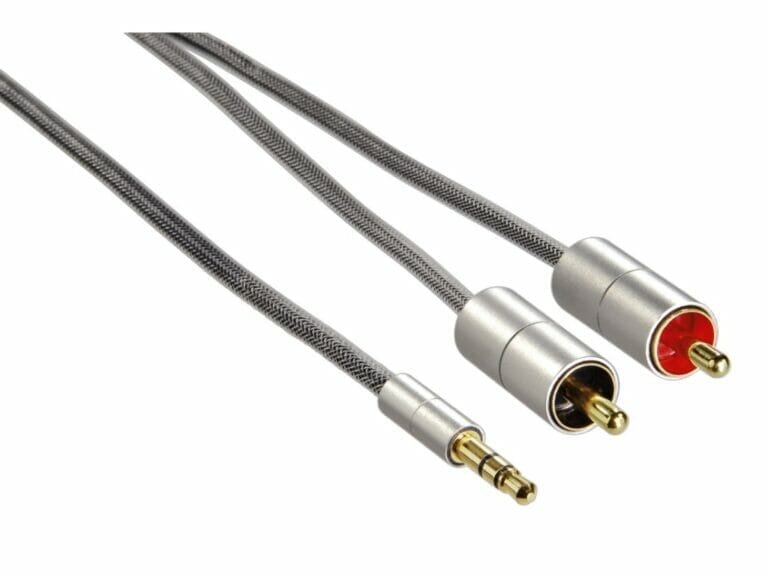 Hama Audio Cable 3.5Jack-2Rca Alu Line/1M