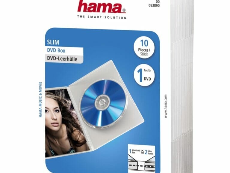 Hama DVD Jewel Case 10-pack