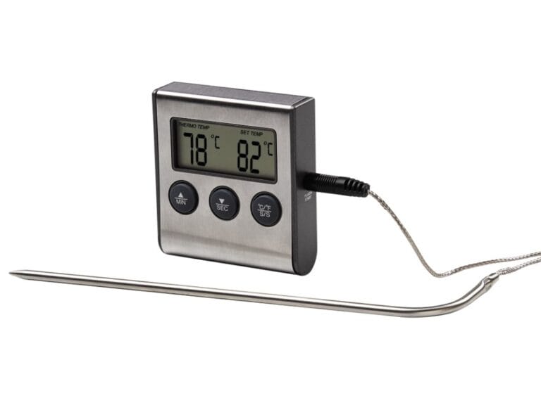 Xavax Digitale Vleesthermometer Met Timer Bedrade Sensor