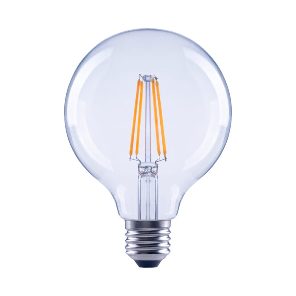 Xavax LED Globelamp E27 60W Helder Warm Wit