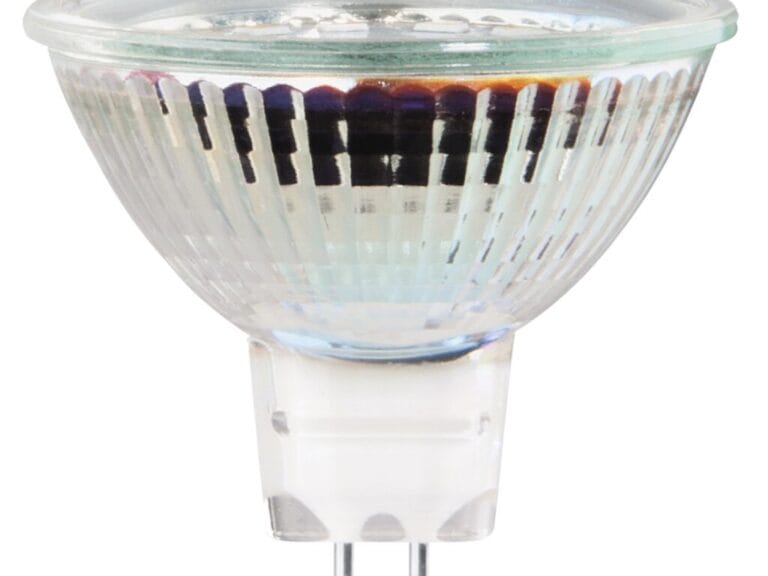 Xavax Ledlamp GU5.3 450lm Vervangt 40W Reflectorlamp MR16 Warm Wit Glas