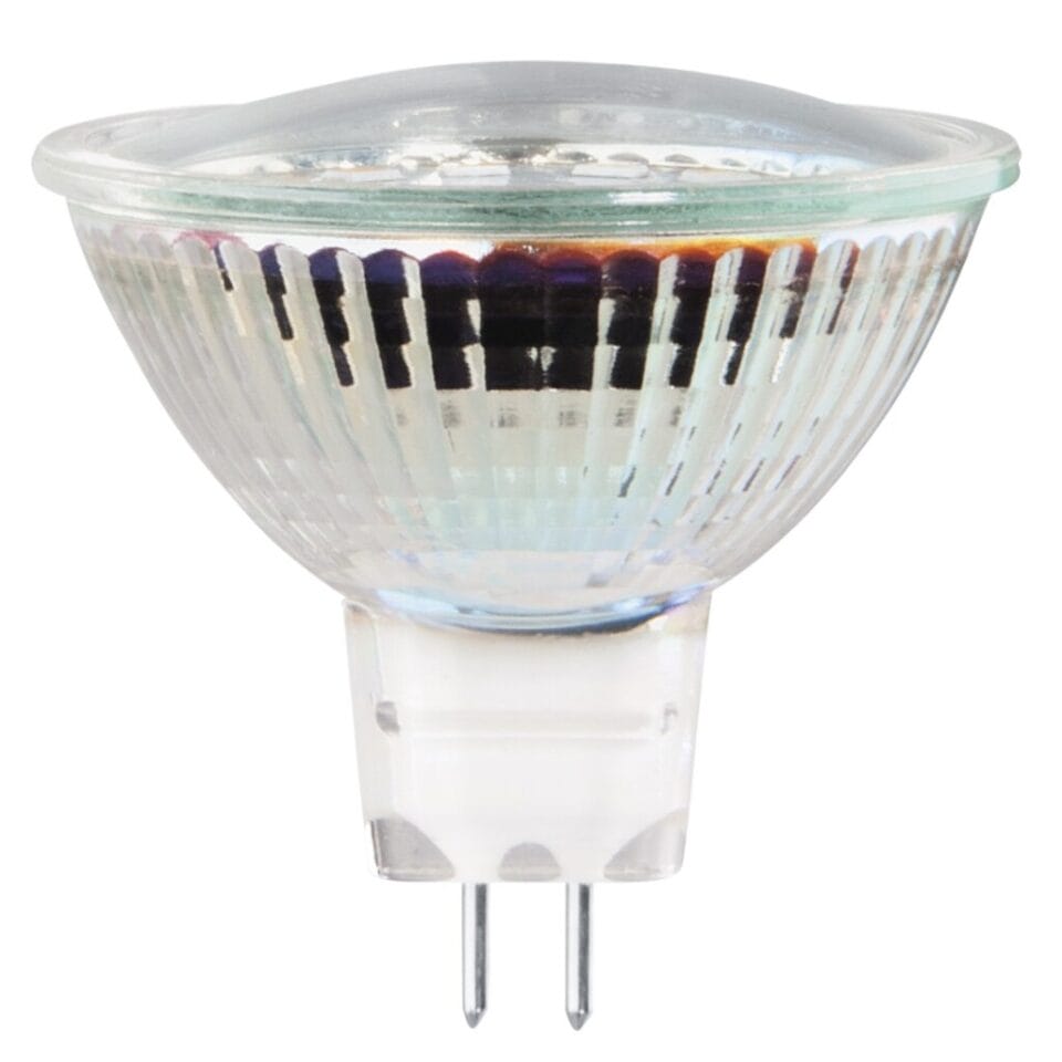 Xavax Ledlamp GU5.3 450lm Vervangt 40W Reflectorlamp MR16 Warm Wit Glas