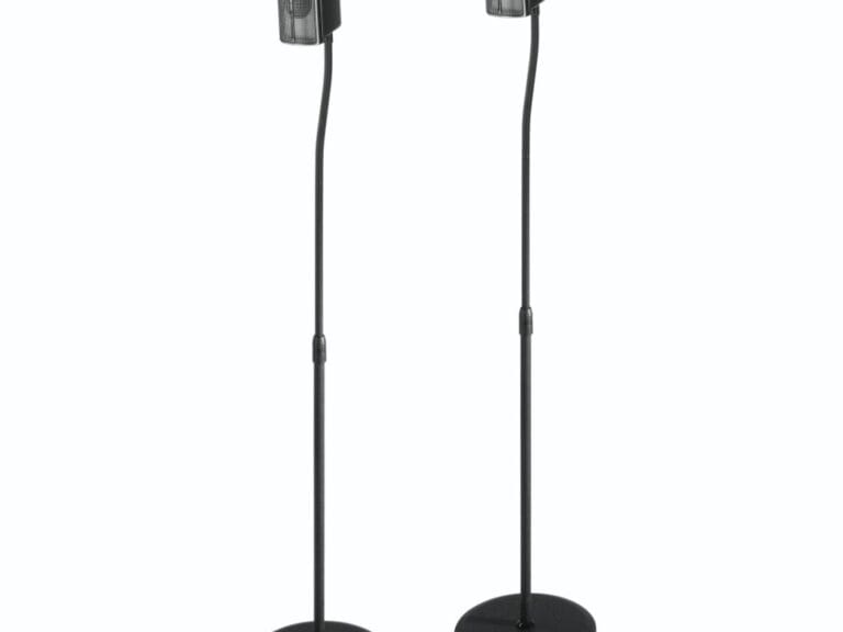 Hama Speaker Standaard 123 cm 2 Stuks Zwart