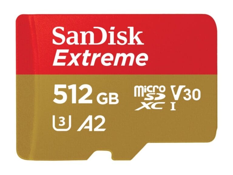 Sandisk MicroSDXC Extreme 512GB 190/130 Mb/s - A2 - V30