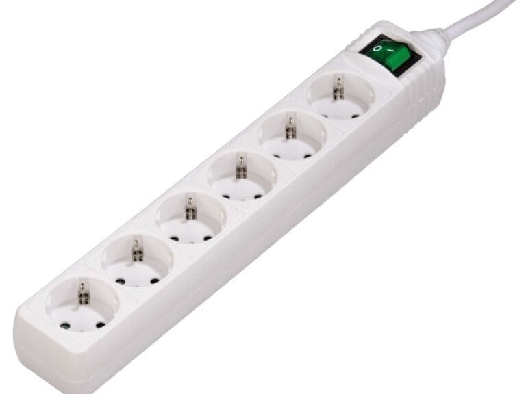 Hama Distribution Panel 6 Sockets With Switch White 3.0 M