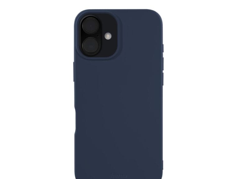 Hama Fantastic Feel Cover voor Apple iPhone 16 Blauw