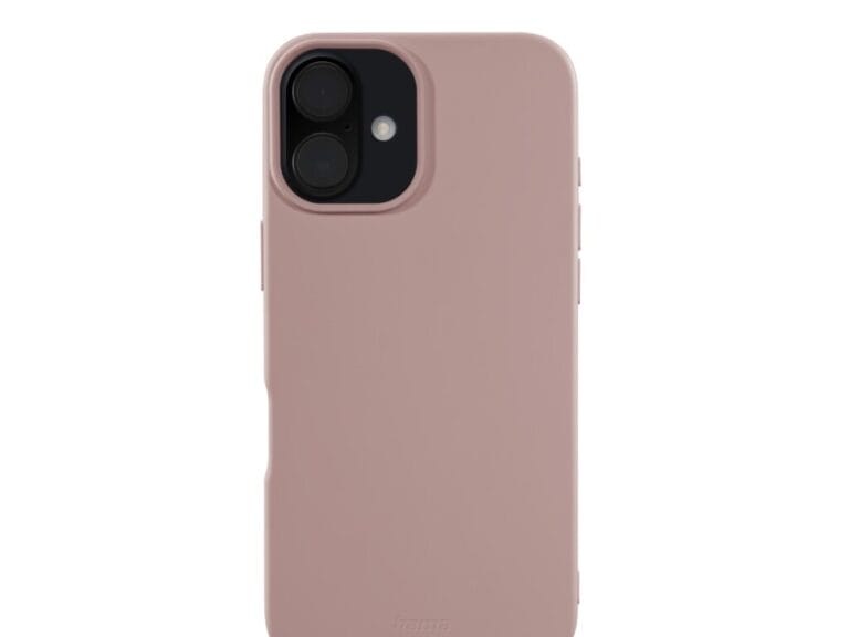 Hama Fantastic Feel Cover voor Apple iPhone 16 Roze