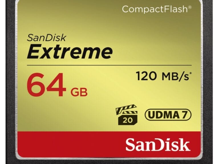Sandisk CF Extreme 64GB 120MB/s Read 85MB/s Write