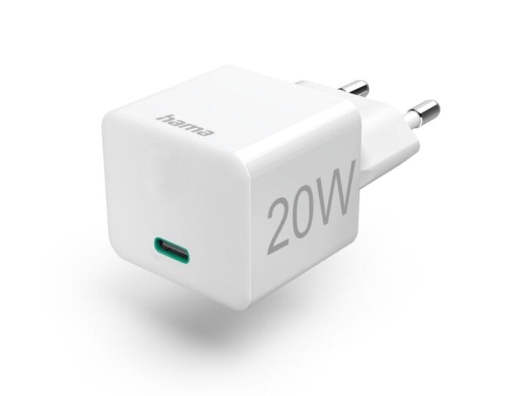 Hama Snellader USB-C PD/Qualcomm® Mini-oplader 20 W Wit