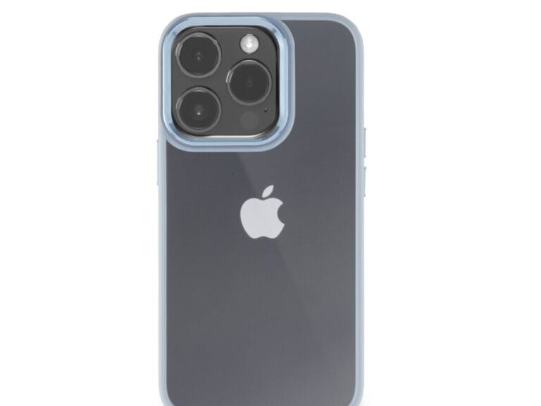 Hama Cam Protect Cover Voor Apple IPhone 15 Pro Transparant Blauw