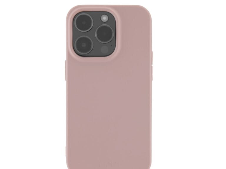 Hama Fantastic Feel Cover Voor Apple IPhone 15 Pro Nude