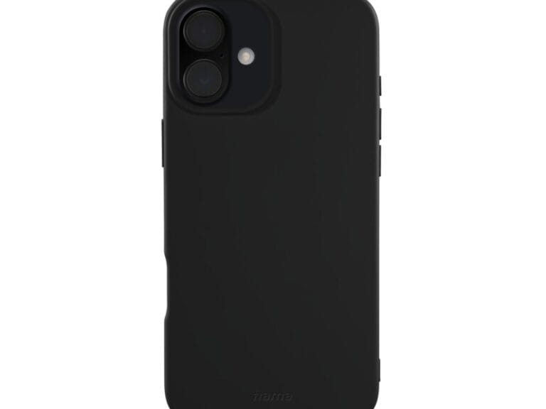 Hama Fantastic Feel Case voor Apple iPhone 16 Plus Zwart