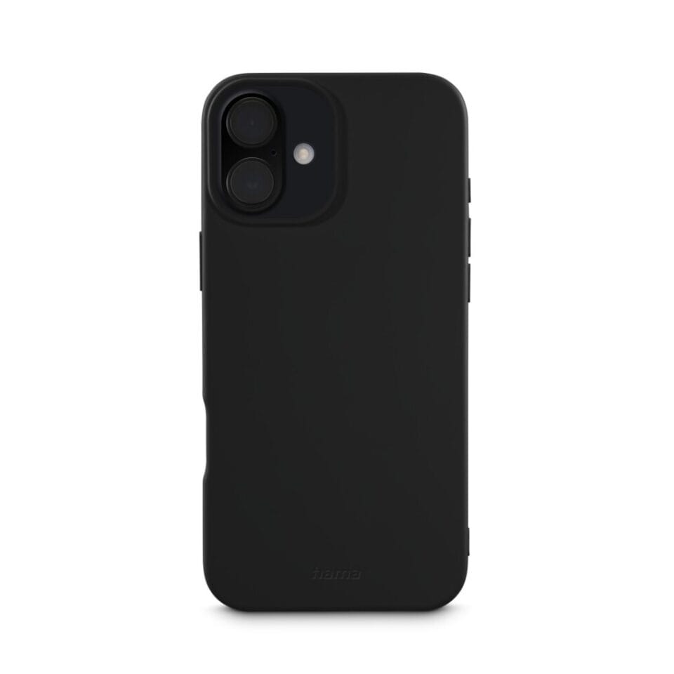 Hama Fantastic Feel Case voor Apple iPhone 16 Plus Zwart