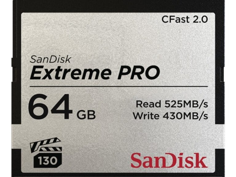 Sandisk Extreme Pro CFAST 2.0 64GB 525MB/s VPG130