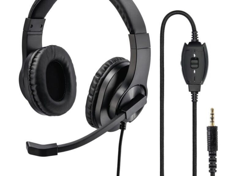 Hama PC-Office-headset HS-P350 Stereo Zwart