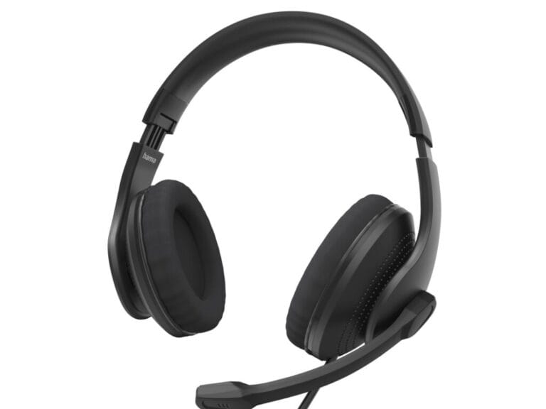 Hama HS-P200 PC Office Headset V2 Stereo Zwart