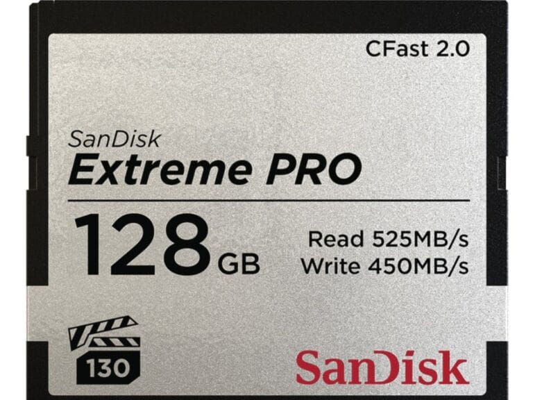 Sandisk Extreme Pro CFAST 2.0 128GB 525MB/s VPG130