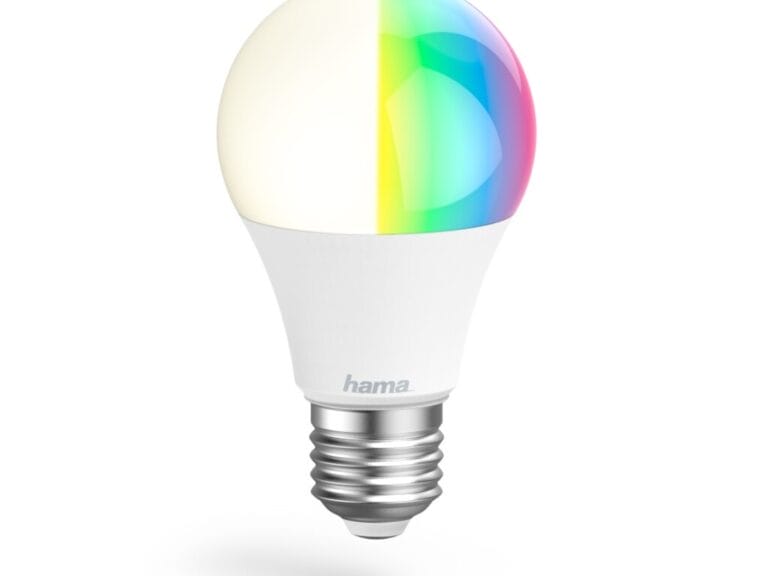 Hama Wifi-ledlamp E27 10W RGBW Zonder Hub Voor Spraak-/app-bediening