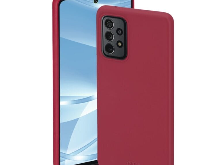 Hama Cover Finest Feel Voor Samsung Galaxy A73 5G Rood
