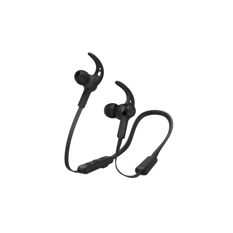 Hama Bluetooth®-koptelefoon Freedom Neck In-ear Microfoon Ear-hook Zwart
