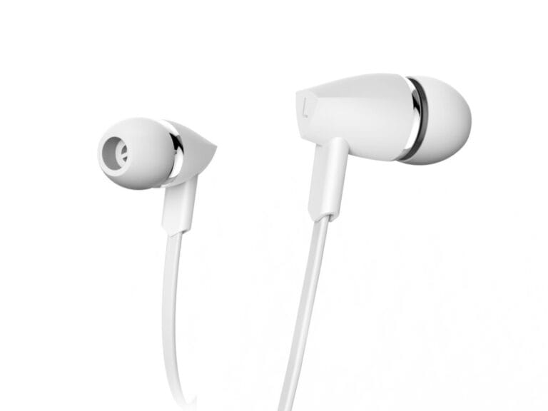 Hama Oordopjes Joy In-ear Microfoon Platte Kabel Wit