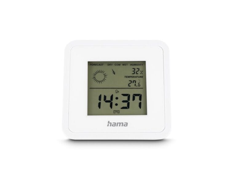 Hama Borneo Digitale Thermometer en Hygrometer voor Binnen Wit