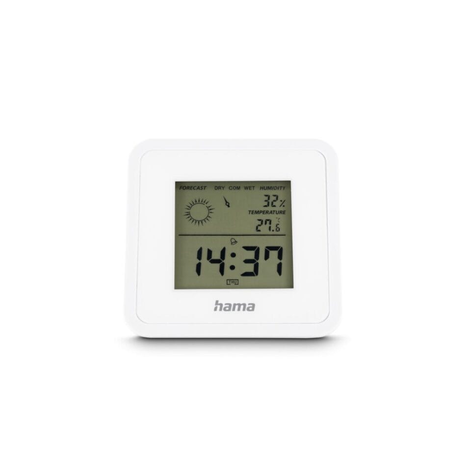 Hama Borneo Digitale Thermometer en Hygrometer voor Binnen Wit