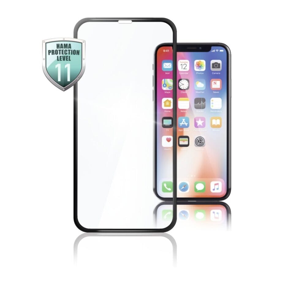 Hama 3D-full-screen-beschermglas Voor Apple IPhone 11 Zwart