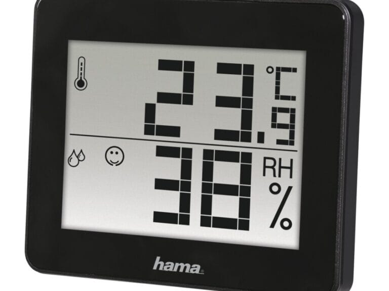 Hama Thermo-/hygrometer TH-130 Zwart
