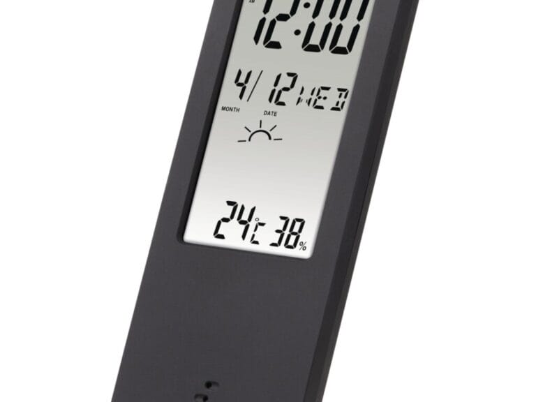 Hama Thermometer/hygrometer TH-140 Met Weerindicatie Zwart
