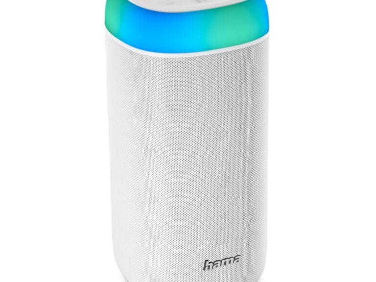 Hama Bluetooth®-luidspreker Shine 2.0 LED Spatwaterdicht 30 W Wit