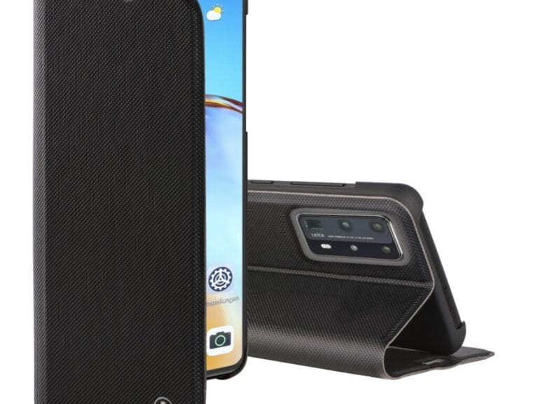 Hama Booklet Slim Pro Voor Huawei P40 Pro+ Zwart
