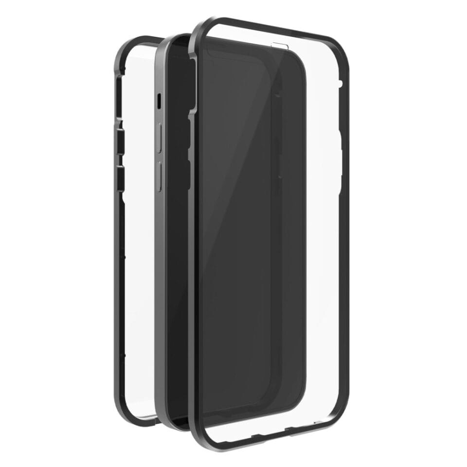 Black Rock 360° Glass Cover for Apple iPhone 12/12 Pro Black