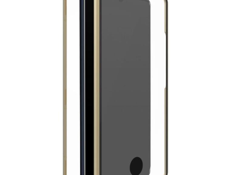 White Diamonds 360° Glass Cover for Samsung Galaxy A42 5G Gold