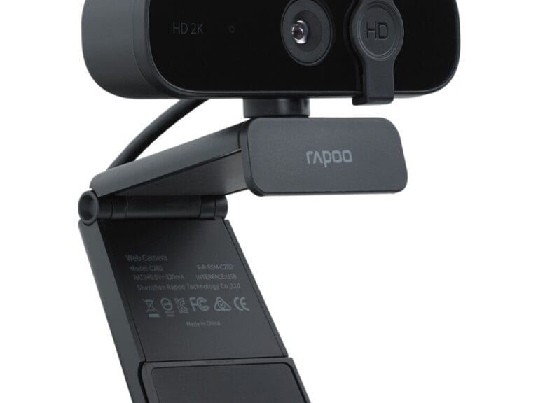 Rapoo XW2K Full HD 2K Webcam Zwart