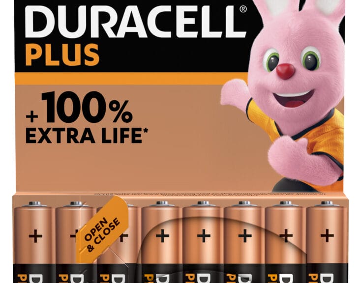 Duracell Alkaline Plus Batterij AAA 8 Pack