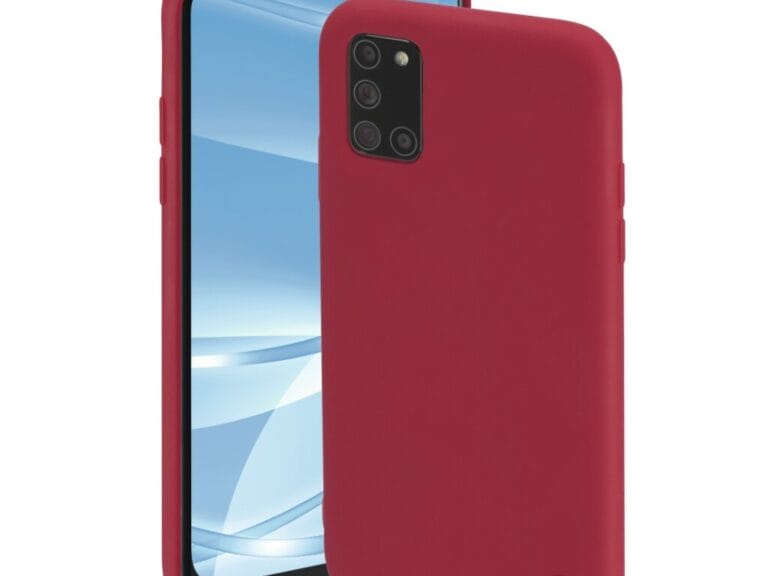 Hama Cover Finest Feel Voor Samsung Galaxy A31 Rood