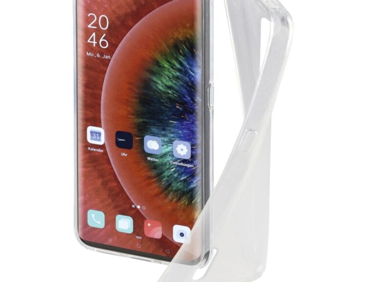 Hama Cover Crystal Clear Voor Oppo Find X2 Pro Transparant