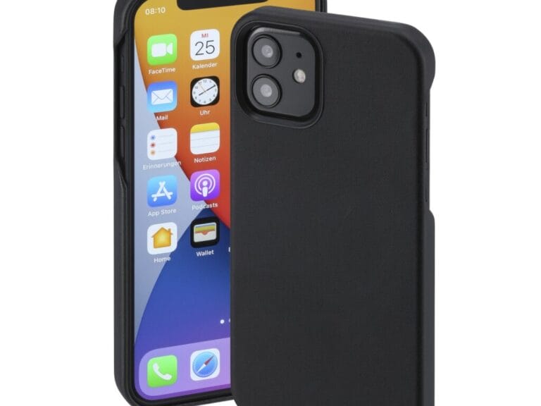 Hama Cover MagCase Finest Sense Voor Apple IPhone 12 Mini Zwart