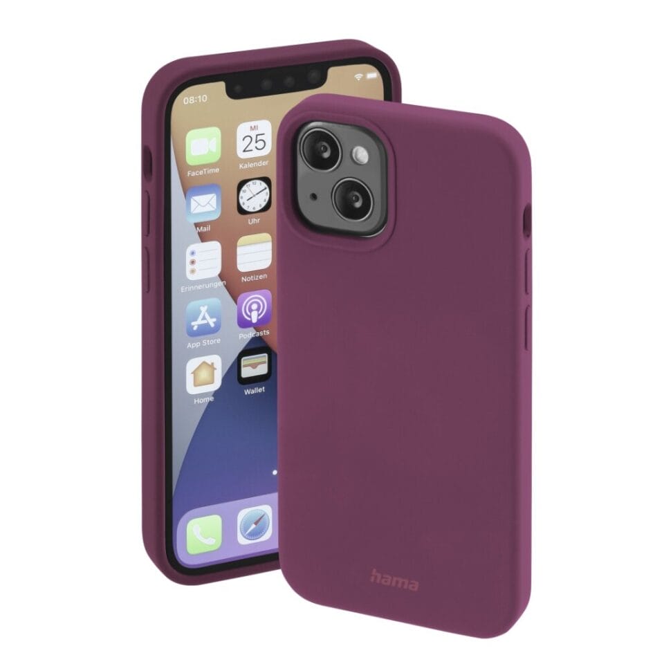 Hama Cover MagCase Finest Feel PRO Voor Apple IPhone 13 Mini Bordeaux