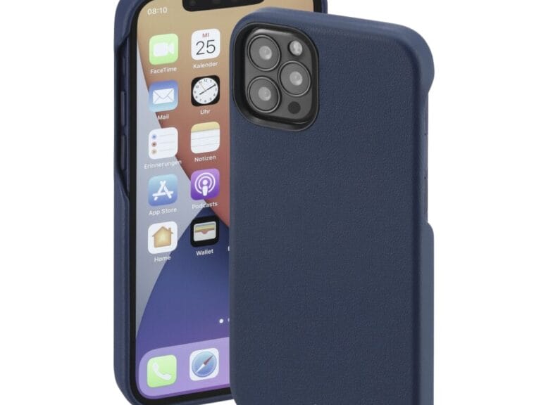 Hama Cover MagCase Finest Sense Voor Apple IPhone 13 Pro Max Blauw