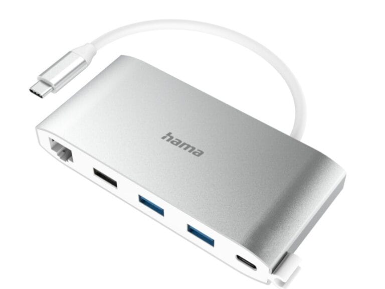 Hama USB-C-hub Multiport 8-poorts 3x USB-A 2x USB-C VGA HDMI™ LAN