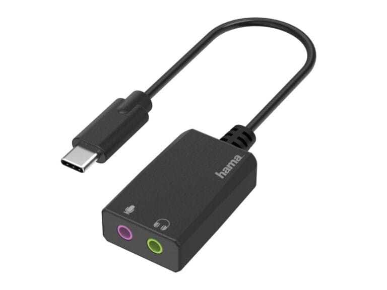 Hama USB-geluidskaart USB-C-stekker - 2x 3