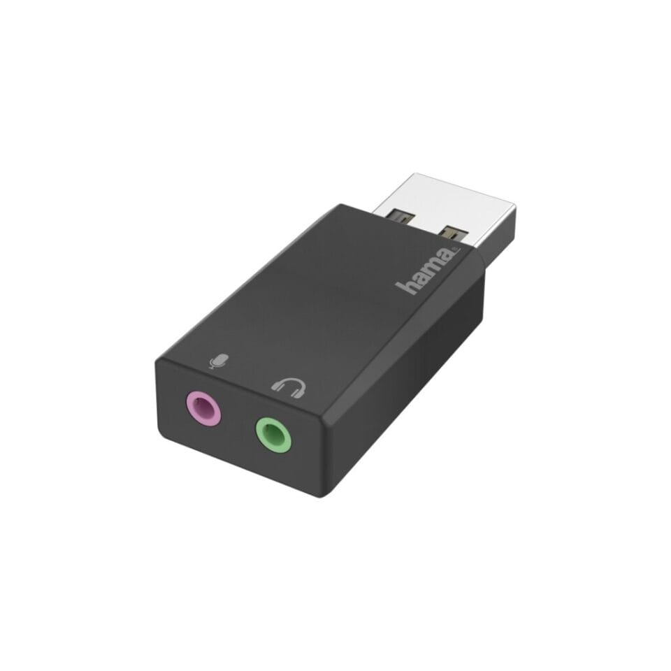 Hama USB-geluidskaart USB-stekker - 2x 3