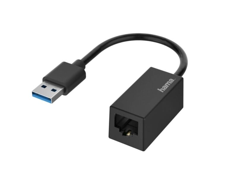 Hama Netwerk-adapter USB-stekker - LAN/Ethernet-aansluiting Gigabit-ethernet